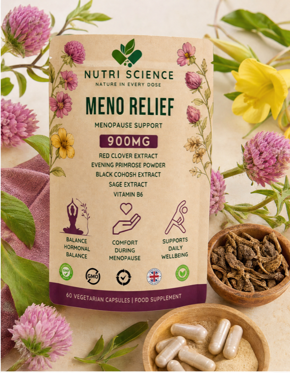 Meno Relief supplement pouch